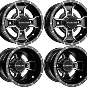  10″ Front and 9″ Rear wheels rims Raceline A77